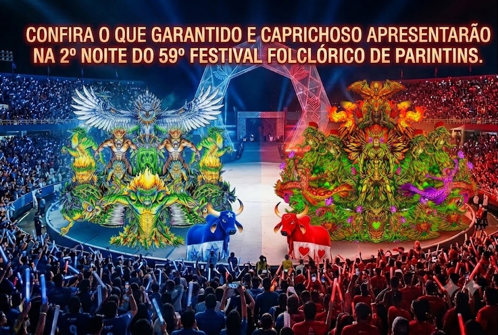 Festival de Parintins 2026: Ancestralidade e Diversidade marcarão a 2ª noite de espetáculo no Bumbódromo